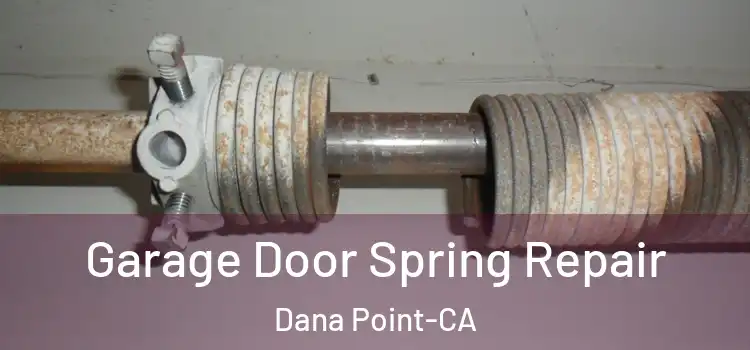  Garage Door Spring Repair Dana Point-CA