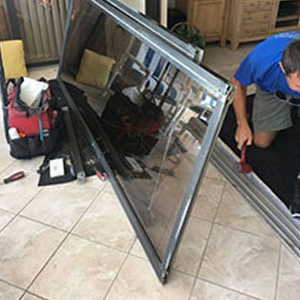 sliding glass door frame repair Dana Point